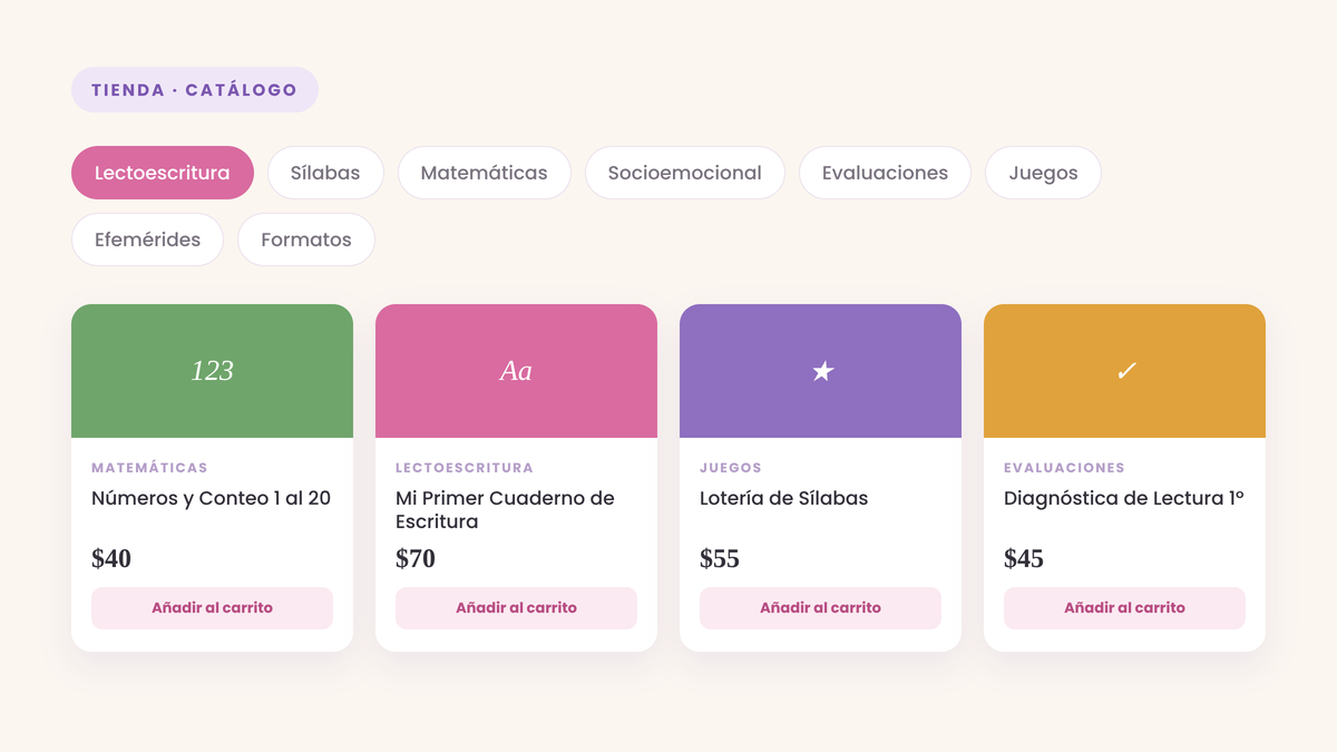 Tienda y catálogo de ABCDalia
