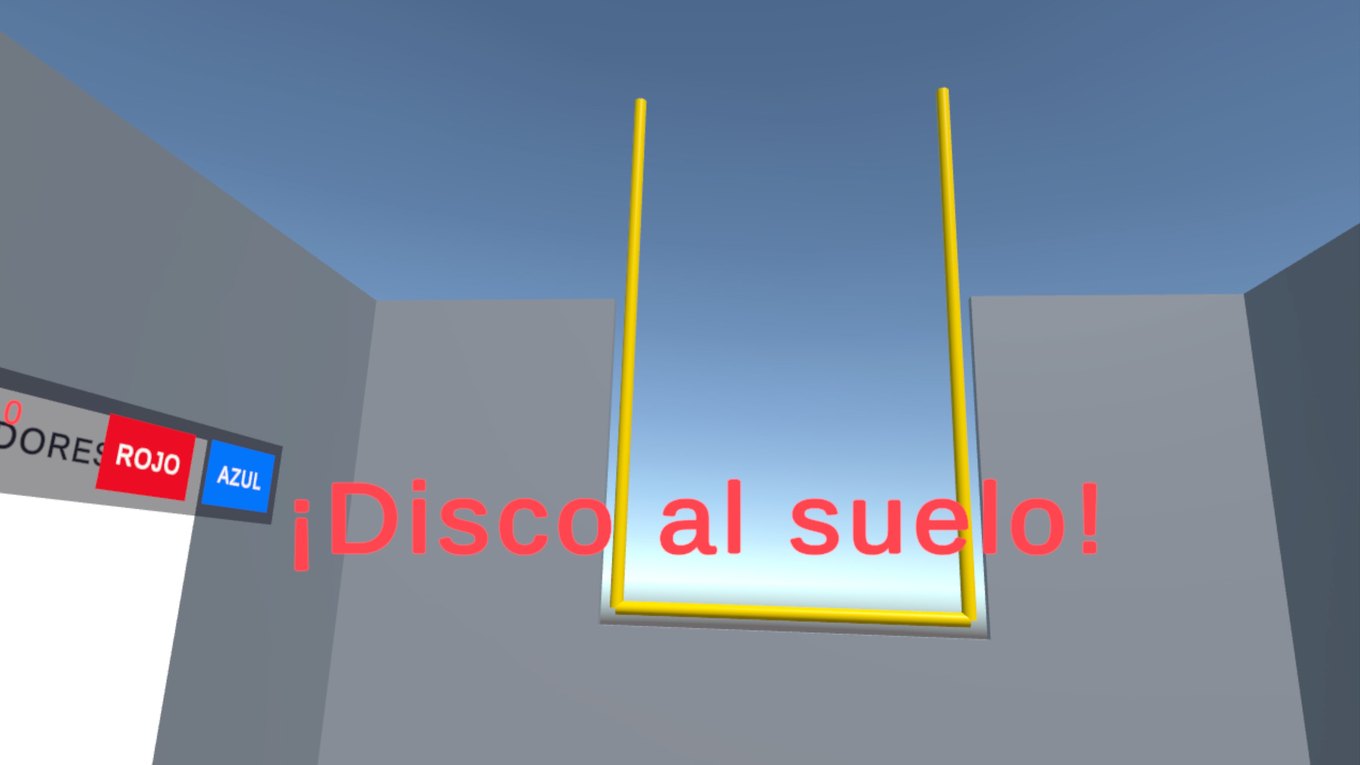 Momento de juego: ¡Disco al suelo!